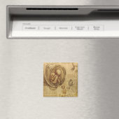 Leonardo Da Vinci - Studie naar de anatomie Magneet (Insitu (Vaatwasser))