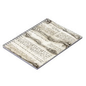 Leonardo da Vinci - Studies over het Arm Artwork Notitieboek (Linkerzijde)