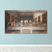 Leonardo da Vinci – The Last Supper Canvas Afdruk (Insitu (Houten vloer))