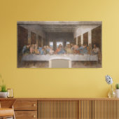Leonardo da Vinci – The Last Supper Canvas Afdruk (Insitu (Woonkamer))
