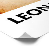 Leonardo da Vinci Truth kan geen verborgen offerte Poster (Hoek)