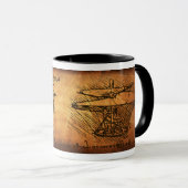 Leonardo da Vinci-uitvindingen Mok (Voorkant rechts)