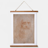Leonardo da Vinci, vermoedelijk zelfportret Hangend Wandkleed (Voorkant)