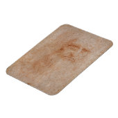 Leonardo da Vinci, vermoedelijk zelfportret Magneet (Linkerzijde)