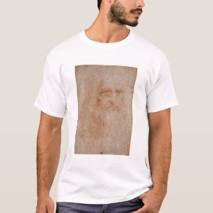 Leonardo da Vinci, vermoedelijk zelfportret T-shirt