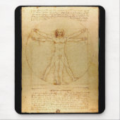 Leonardo da Vinci, Vitruviaans Man Muismat (Voorkant)