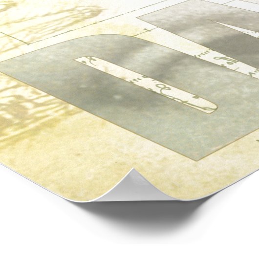 Leonardo Da Vinci Vitruvian Man Collage Poster (Hoek)