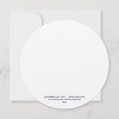 LEONARDO DA VINCI... VITRUVIAN MAN HI-DEF KAART (Achterkant)