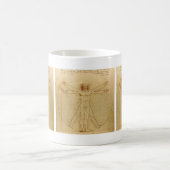 Leonardo da Vinci , Vitruvian Man Koffiemok (Center)