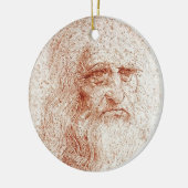 Leonardo da Vinci Zelfportret Kunst Ornament (Links)