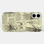 Leonardo da Vinci's anatomie van de menselijke han Case-Mate iPhone Case (Achterkant (horizontaal))