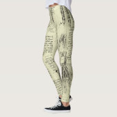 Leonardo da Vinci's anatomie van de menselijke han Leggings (Links)
