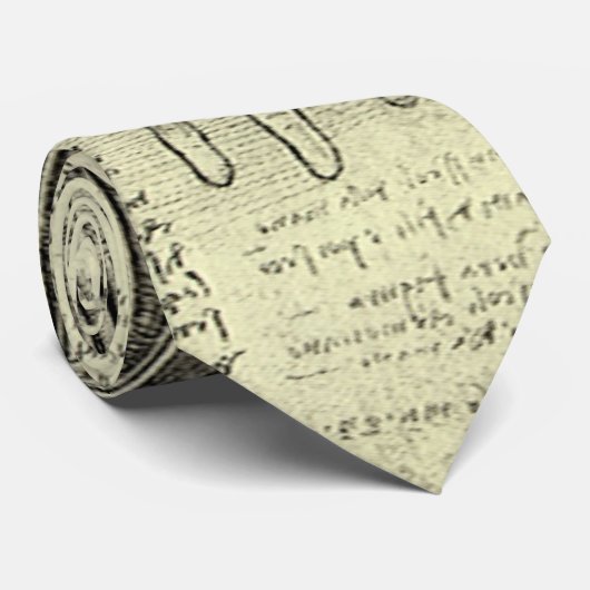 Leonardo da Vinci's anatomie van de menselijke han Stropdas (Opgerold)