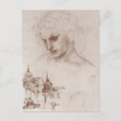 Leonardo da Vinci's apostel Jacobus Sforza Kasteel Briefkaart (Voorkant)