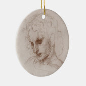 Leonardo da Vinci's apostel Jacobus Sforza Kasteel Keramisch Ornament (Rechts)