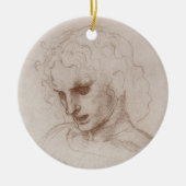 Leonardo da Vinci's apostel Jacobus Sforza Kasteel Keramisch Ornament (Voorkant)