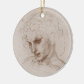 Leonardo da Vinci's apostel Jacobus Sforza Kasteel Keramisch Ornament (Links)