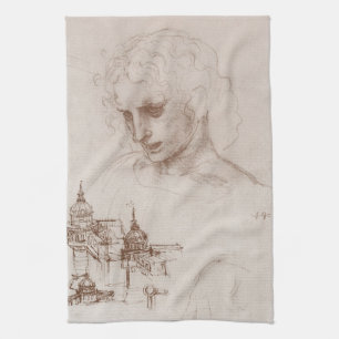 Leonardo da Vinci's apostel Jacobus Sforza-kasteel Theedoek