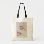Leonardo da Vinci's apostel Jacobus Sforza Kasteel Tote Bag (Voorkant)