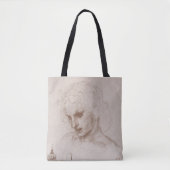 Leonardo da Vinci's apostel Jacobus Sforza Kasteel Tote Bag (Voorkant)