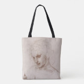 Leonardo da Vinci's apostel Jacobus Sforza Kasteel Tote Bag (Achterkant)