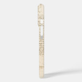 Leonardo da Vinci's Architectonische Kathedraalstu Case-Mate iPhone Case (Achterkant / Links)