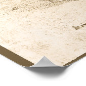 Leonardo da Vinci's Architectonische Kathedraalstu Poster (Hoek)