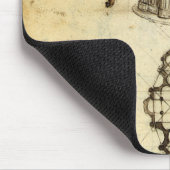 Leonardo da Vinci's Architecturale Kathedraalstudi Muismat (Hoek)