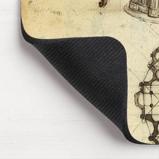 Leonardo da Vinci's Architecturale Kathedraalstudi Muismat (Hoek)