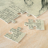 Leonardo da Vinci's arm- en schouderanatomie Legpuzzel (Zijkant)