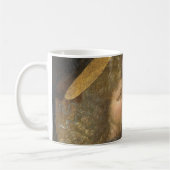 Leonardo da Vinci's doop van Christus engelen Koffiemok (Links)