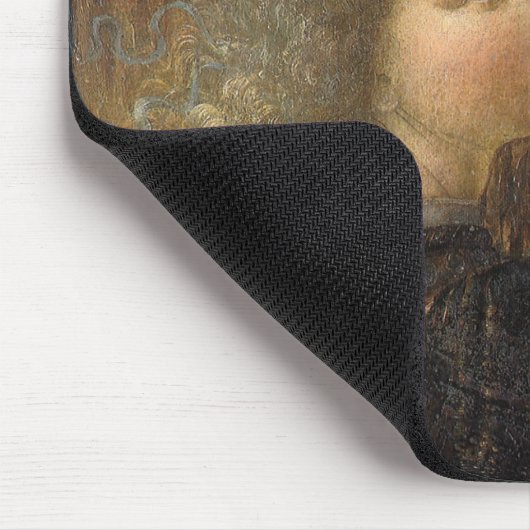 Leonardo da Vinci's doop van Christus engelen Muismat (Hoek)