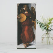 Leonardo da Vinci's Een engel in het rood met een  (Staand voorkant)