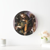 Leonardo da Vinci's Engel in Groen met een Vielle Grote Klok (Huis)