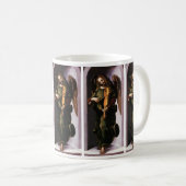 Leonardo da Vinci's Engel in Groen met een Vielle Koffiemok (Voorkant rechts)