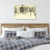 Leonardo da Vinci's Engineering Sketch of a Wheel Canvas Afdruk (Insitu (Slaapkamer))