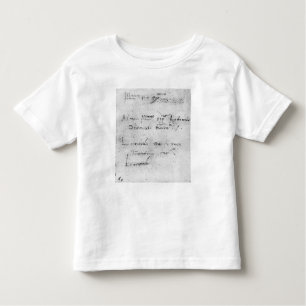Leonardo da Vinci's handschrift Kinder Shirts