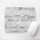 Leonardo da Vinci's handschrift Muismat (Met muis)