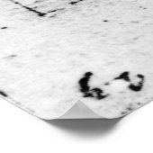 Leonardo da Vinci's handschrift Poster (Hoek)