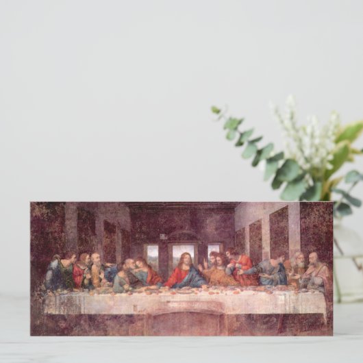 Leonardo da Vinci's Het Laatste Avondmaal (Staand voorkant)