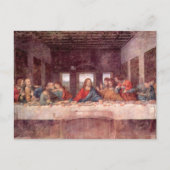 Leonardo da Vinci's Het Laatste Avondmaal Briefkaart (Voorkant)