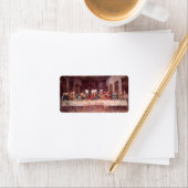 Leonardo da Vinci's Het Laatste Avondmaal Etiket (Insitu)