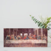 Leonardo da Vinci's Het Laatste Avondmaal Kaart (Staand voorkant)