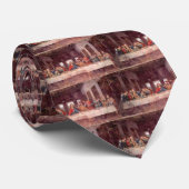 Leonardo da Vinci's Het Laatste Avondmaal Stropdas (Opgerold)