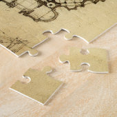 Leonardo da Vinci's Kathedrale Architectuur Studie Legpuzzel (Zijkant)