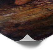 Leonardo da Vinci's Lady met een Ermine (ca. 1490) Poster (Hoek)