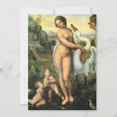 Leonardo da Vinci's Leda en de zwaan (Voorkant)