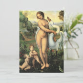 Leonardo da Vinci's Leda en de zwaan (Staand voorkant)