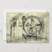 Leonardo da Vinci's loopband aangedreven kruisboog (Voorkant)