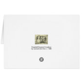 Leonardo da Vinci's loopband aangedreven kruisboog (Achterkant Horizontaal)